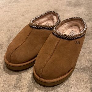 Like new UGG Men's Tan Tazman Suede Slip-Ons as 11